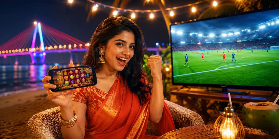 কক্সবাজার সৈকতে মোবাইল ক্যাসিনো এবং ভাউচার ব্যবহারের দৃশ্য